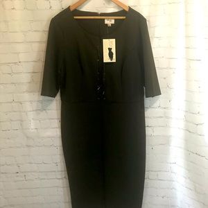 NWT ladies body shaping dress xl Beige by eci